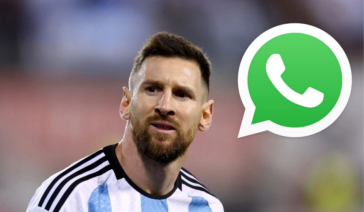 WhatsApp cómo mandar el audio de Messi; ¿Qué mirás bobo?