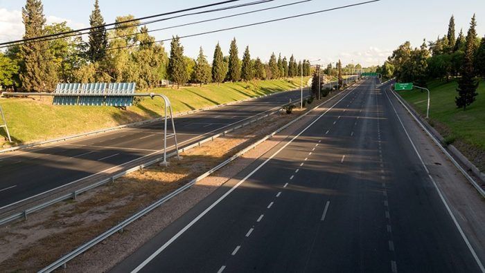 La Fase 1 es la etapa más dura del confinamiento. La cuarentena por coronavirus en Mendoza empezó con este tipo de restricciones. Así lucían los accesos al Gran Mendoza