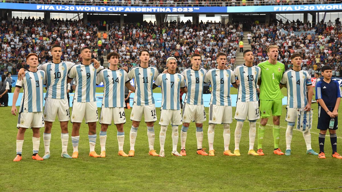 La Selección argentina Sub 20
