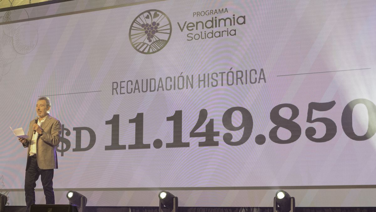Vendimia Solidaria nació en el año 2004 y a lo largo de sus 22 años de historia ha logrado impactar directamente en la realidad de 600 mil mendocinas y mendocinos en situación de vulnerabilidad. En la foto, Daniel Vila. Vendimia Solidaria nació en el año 2004 y a lo largo de sus 22 años de historia ha logrado impactar directamente en la realidad de 600 mil mendocinas y mendocinos en situación de vulnerabilidad. En la foto, Daniel Vila.