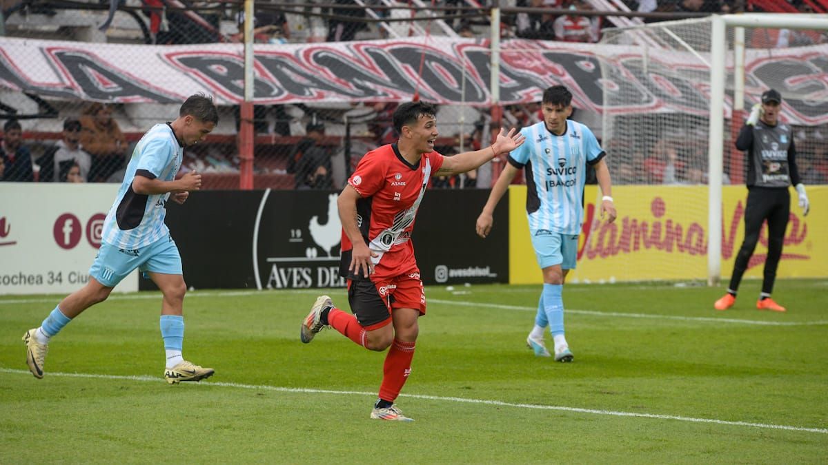 Juan Pablo De La Reta tuvo su estreno como titular en el Deportivo Maipú.