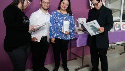 Las personas con discapacidad tienen su stand en la Feria del Libro