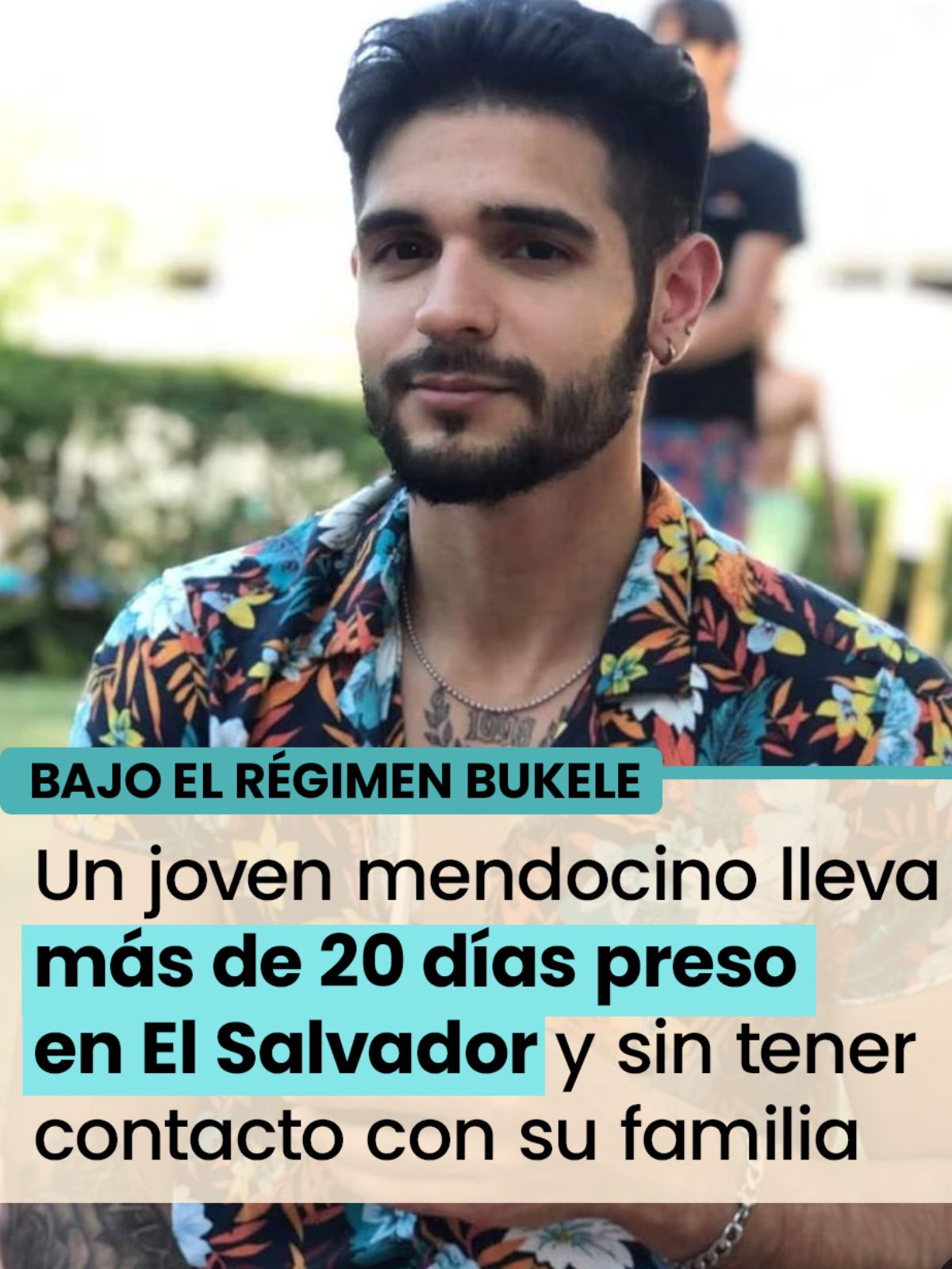 Alejo Arias y el reclamo durante el invierno de 2023. Alejo Arias y el reclamo durante el invierno de 2023.