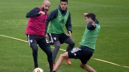 River tendría tres cambios para enfrentar a Cruzeiro