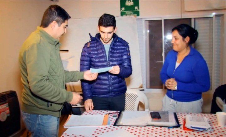 La comuna de Alvear entregó una ayuda económica de $46.000 a Bomberos Voluntarios de Bowen