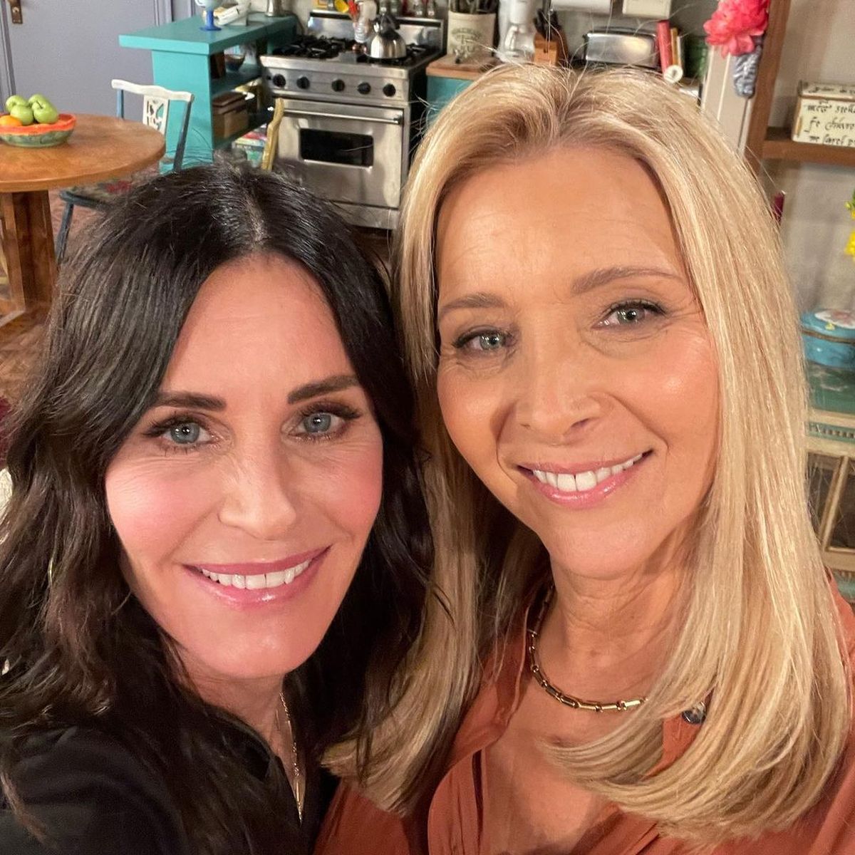 El emotivo saludo de Courteney Cox a Lisa Kudrow.