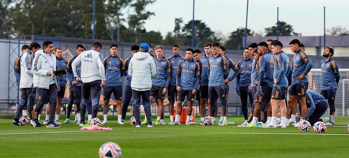 Boca comenzó sus entrenamientos.