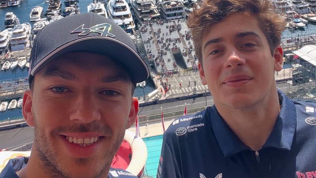 Pierre Gasly y Franco Colapinto.
