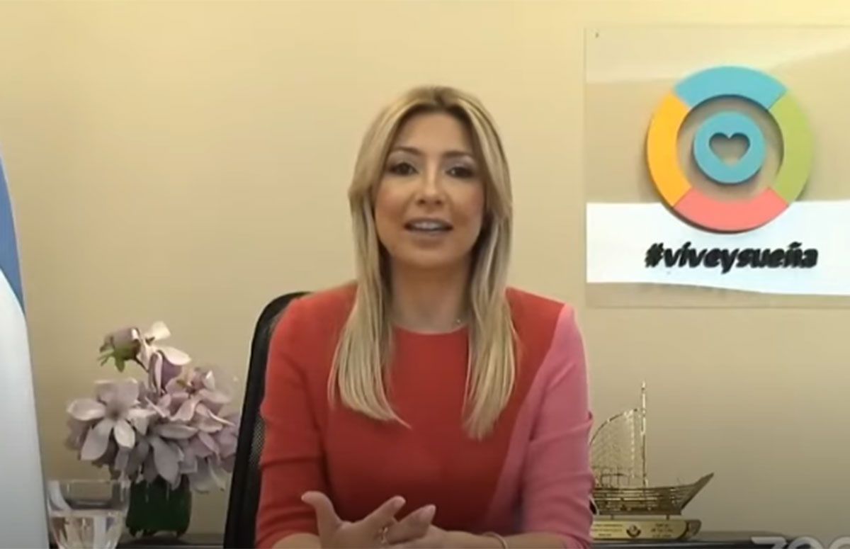 La primera dama Fabiola Yáñez inició las tareas de la Fundación Banco Nación. 