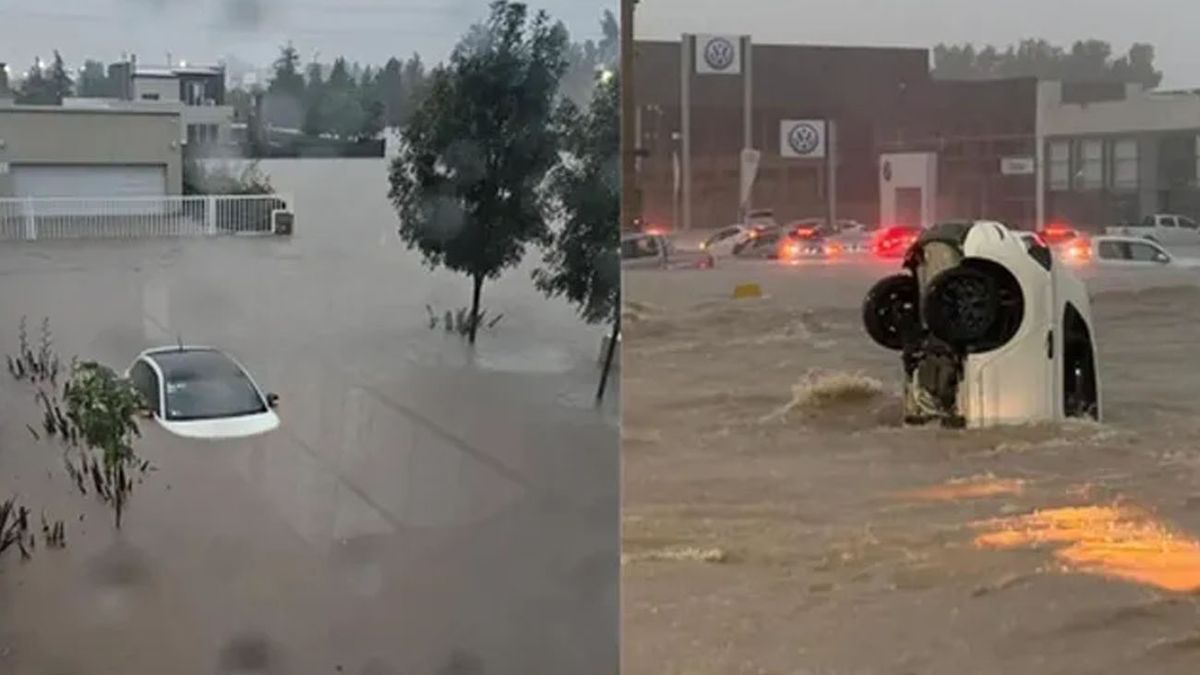 Bahía Blanca bajo el agua. Buscan a 128 reportadas como desaparecidas.