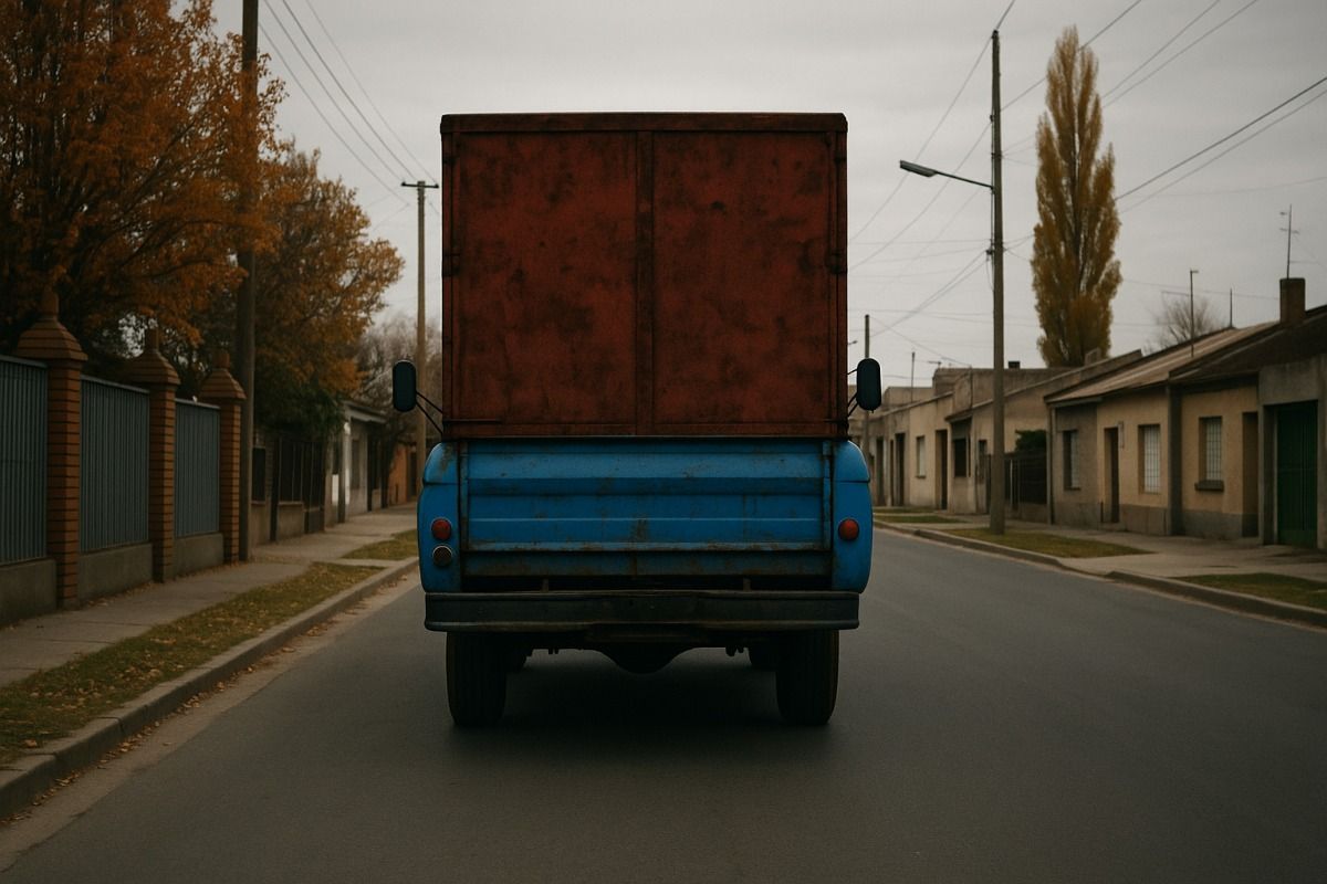 "El lechero y su vida interminable...". "El lechero y su vida interminable...".