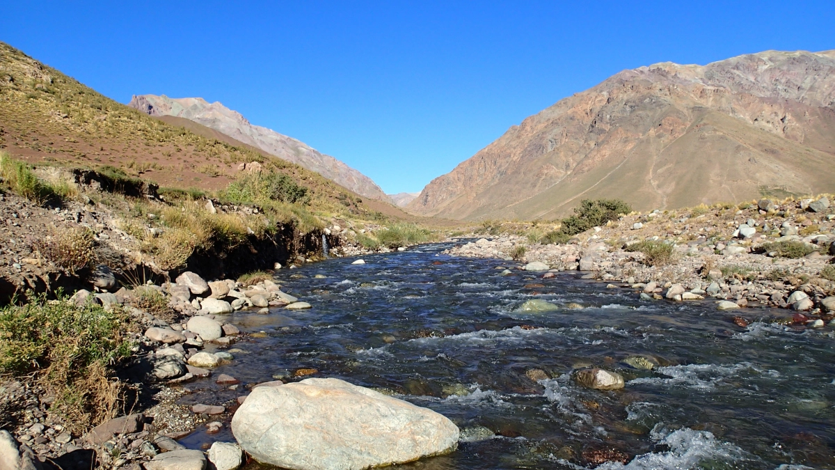 Foto de archivo del Arroyo del Desecho, Malargüe. Foto de archivo del Arroyo del Desecho, Malargüe.