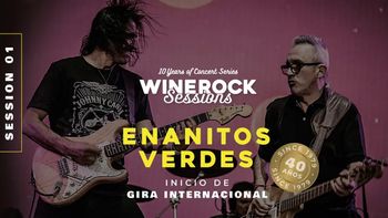 Regresan los Enanitos Verdes como el plato fuerte para el Winerock, en la Bodega Monteviejo 