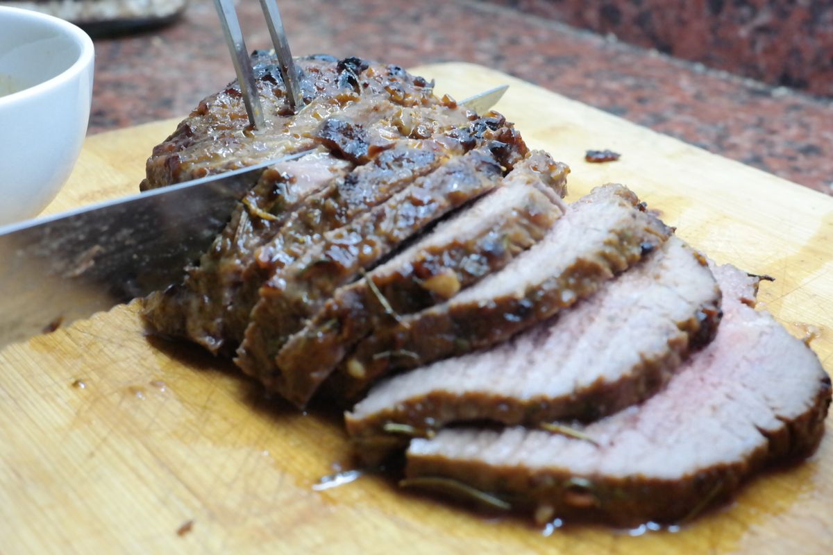 Una delicia. La colita de cuadril al horno es ideal para la cena en las fiestas. 