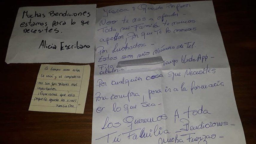 La historia de la enfermera que debió aislarse y recibió el apoyo de sus vecinos