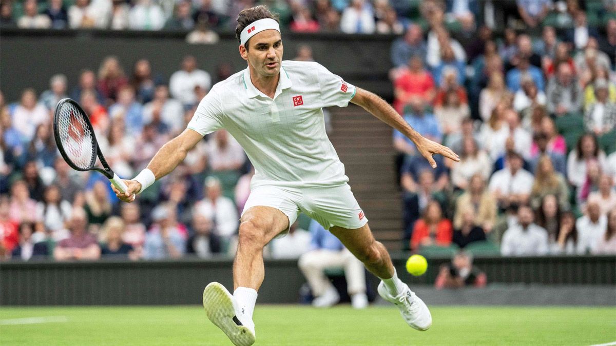 Federer y un repertorio de golpes magistrales en Wimbledon