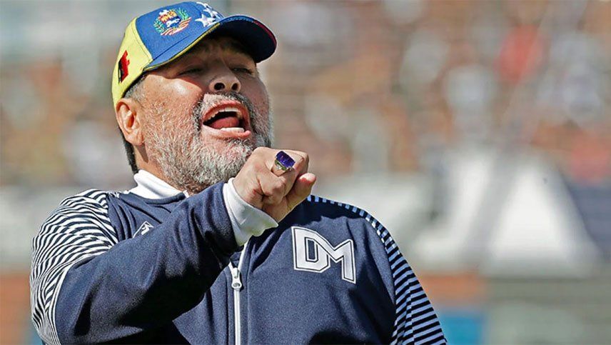 Diego Maradona dej&oacute; su sello en su paso por Gimnasia La Plata