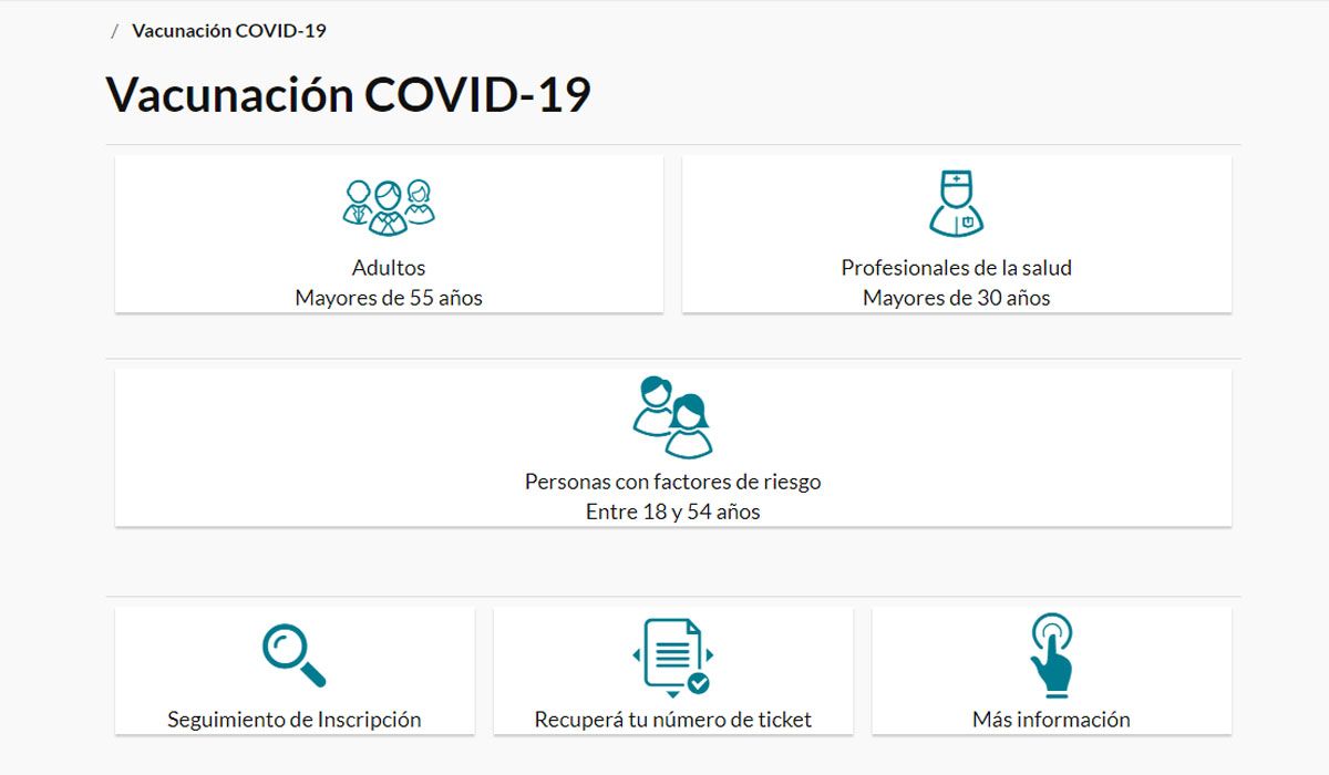 C&oacute;mo inscribirme para recibir la vacunaci&oacute;n por Covid en Mendoza
