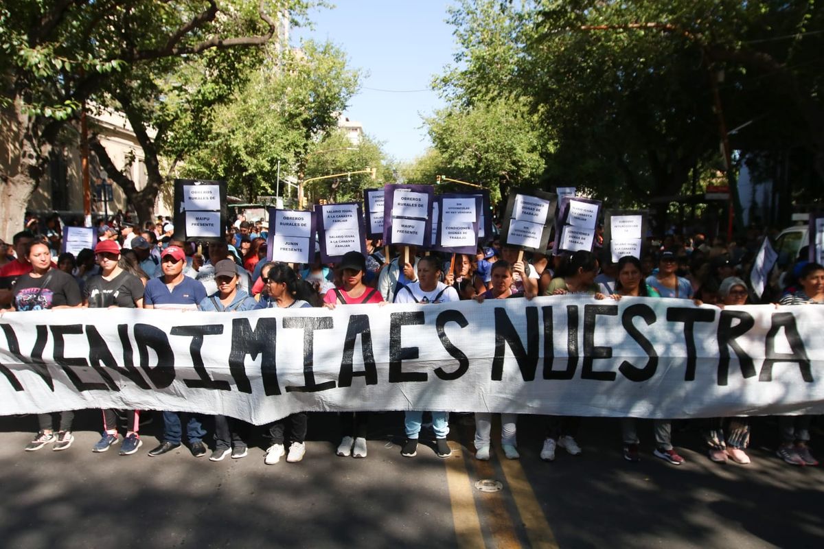 Se esperan marchas sociales durante el Carrusel de esta Vendimia 2025. Se esperan marchas sociales durante el Carrusel de esta Vendimia 2025.