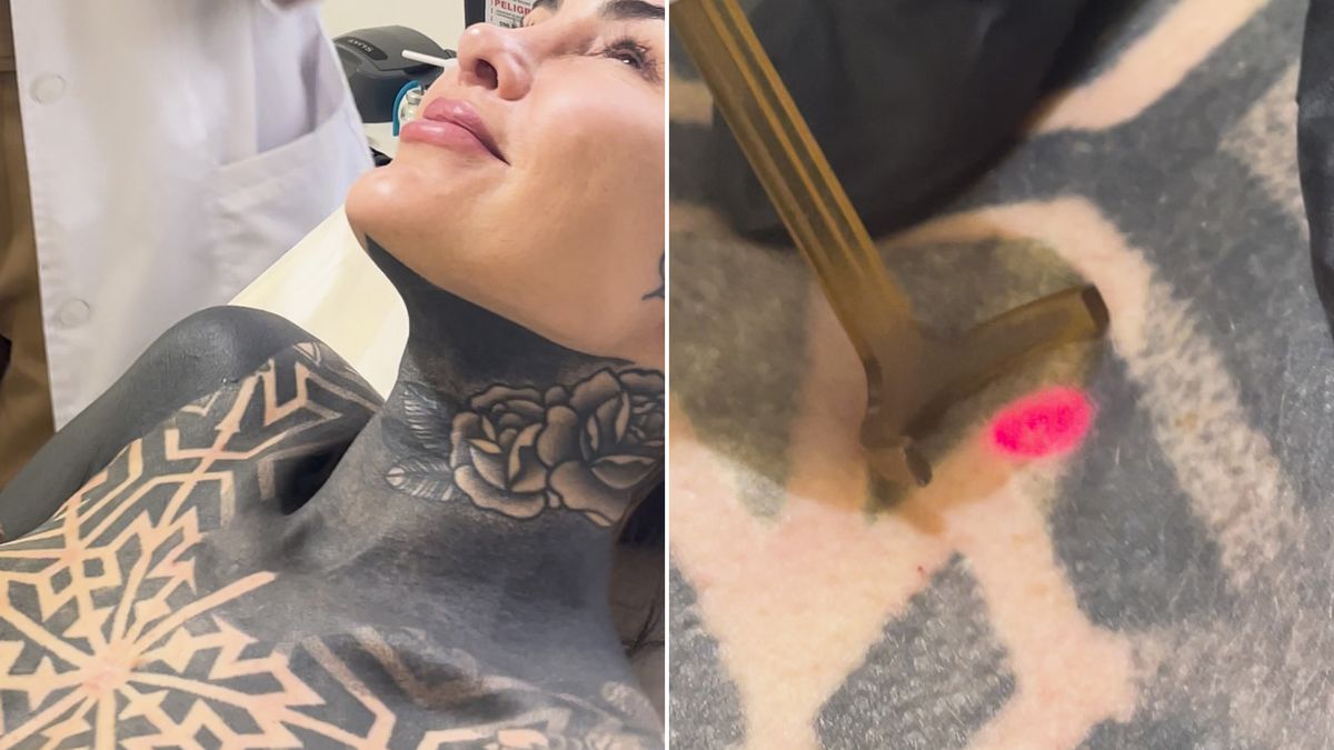 Cande Tinelli cambiando su cuerpo como nunca antes.