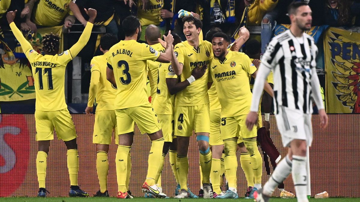 Villarreal, histórico, eliminó a Juventus en Turín