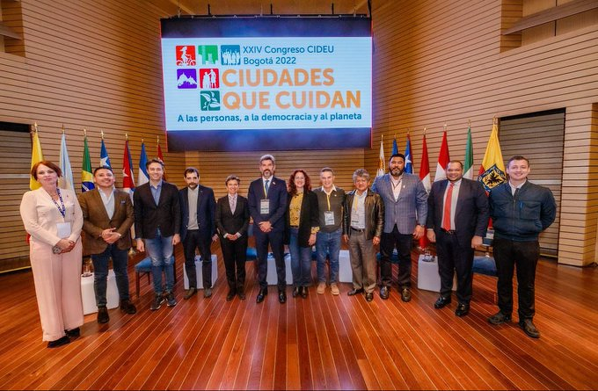 La imagen de cierre para el XXIV Congreso de la Cideu 2022. El próximo sería en la Ciudad de Mendoza.