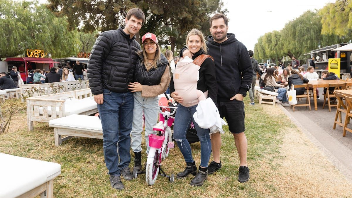 Emiliano Antonini, Daniela Gutierrez, Barbarita Vila y Gonzalo Egea. Crédito: Cristian Lozano Emiliano Antonini, Daniela Gutierrez, Barbarita Vila y Gonzalo Egea. Crédito: Cristian Lozano