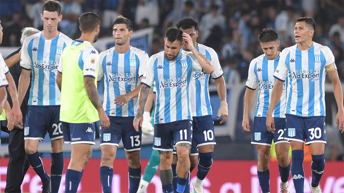 Racing debutó ante Unión con una caida.