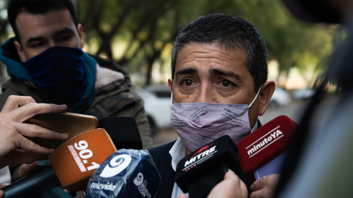 Walther Marcolini, intendente de General Alvear, se encuentra en Casa de Gobierno,&nbsp; analizando nuevas restricciones, luego de la aparición de 15 casos de la cepa de Manaos en su departamento.