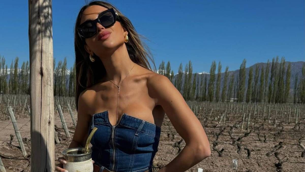 La influencer Agustina Gandolfo