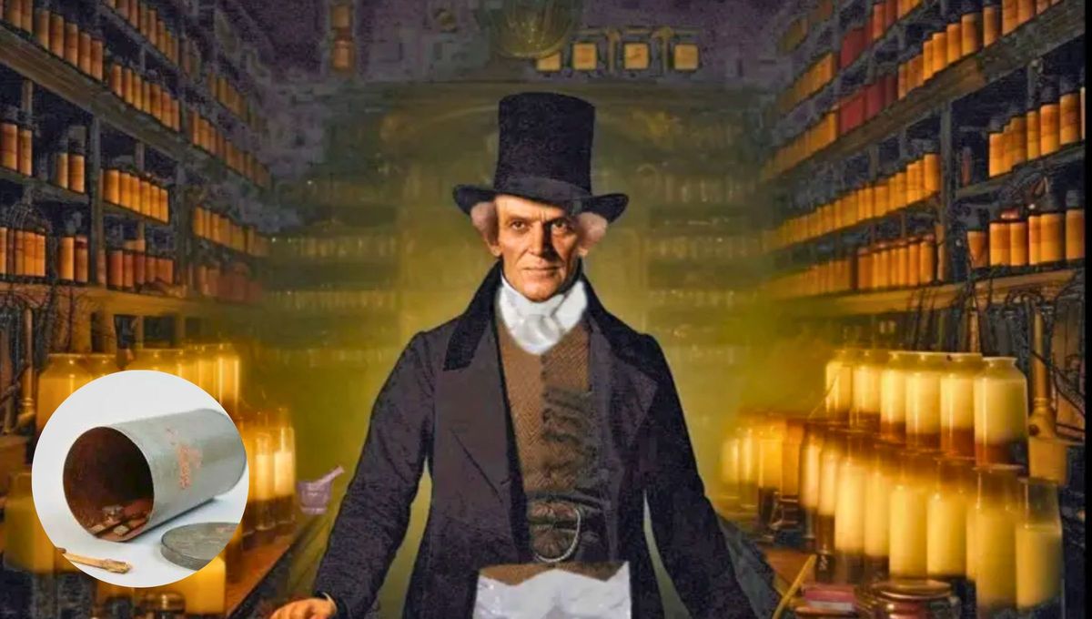 El creador de los fósforos. Foto BBC El creador de los fósforos. Foto BBC