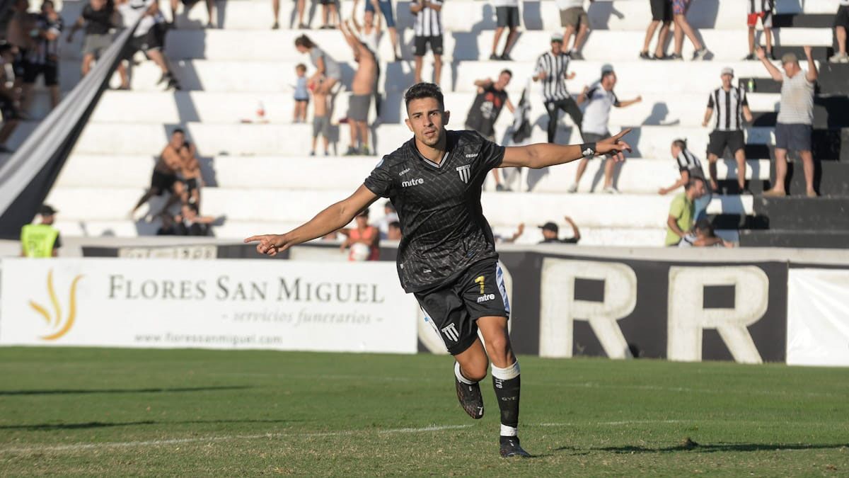 Leandro Ciccolini está pasando un gran momento en Gimnasia y Esgrima.