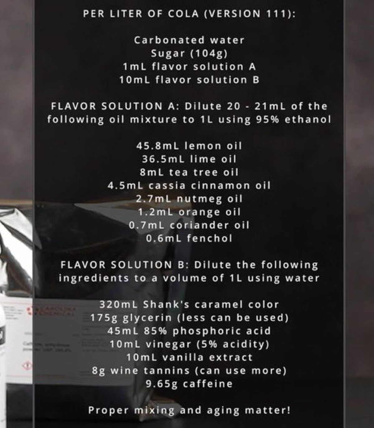 As&iacute; es la receta oculta de Coca Cola.