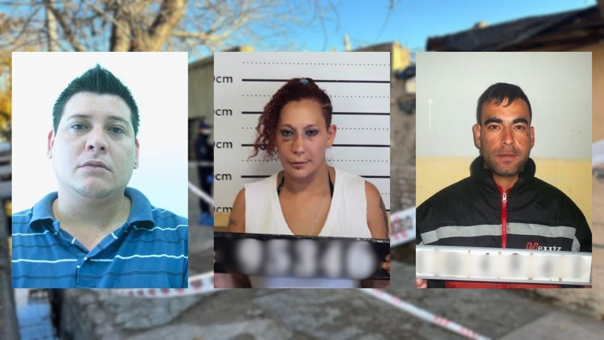 Marcelo Altamirano, Valeria Suárez y Jonatan Quiros, detenidos por el crimen