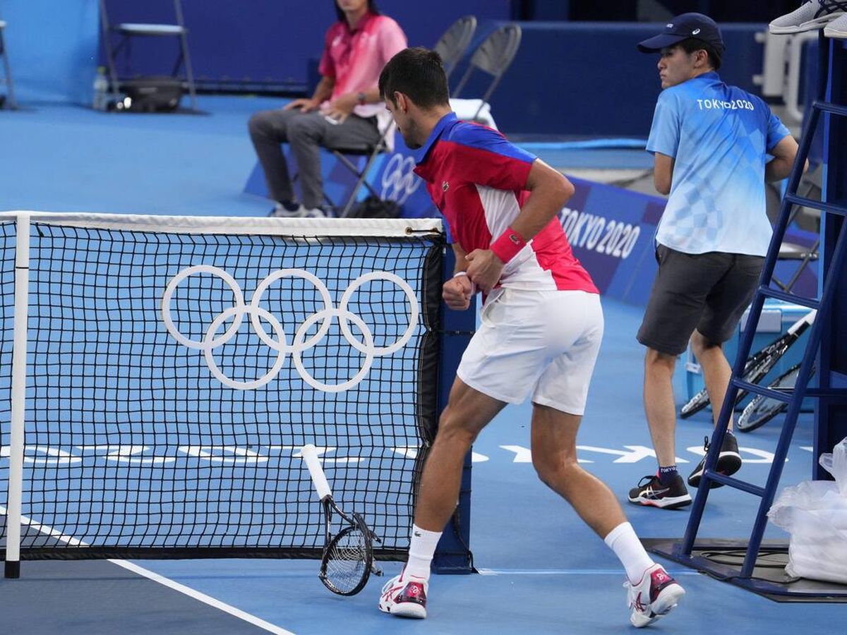 Novak Djokovic no pudo llevarse una medalla de los Juegos Olímpicos 2021.