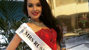 Una rusa ganó el Mrs. Europe 2015