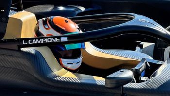 Lautaro Campione: presentaron en Italia los autos de la escudería donde quiere correr el mendocino