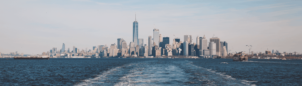 Hay peces muy grandes cerca de Nueva York.