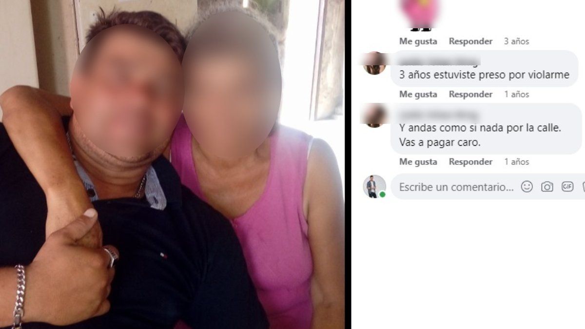 El escrache a uno de los presuntos autores del abuso sexual en Lavalle.