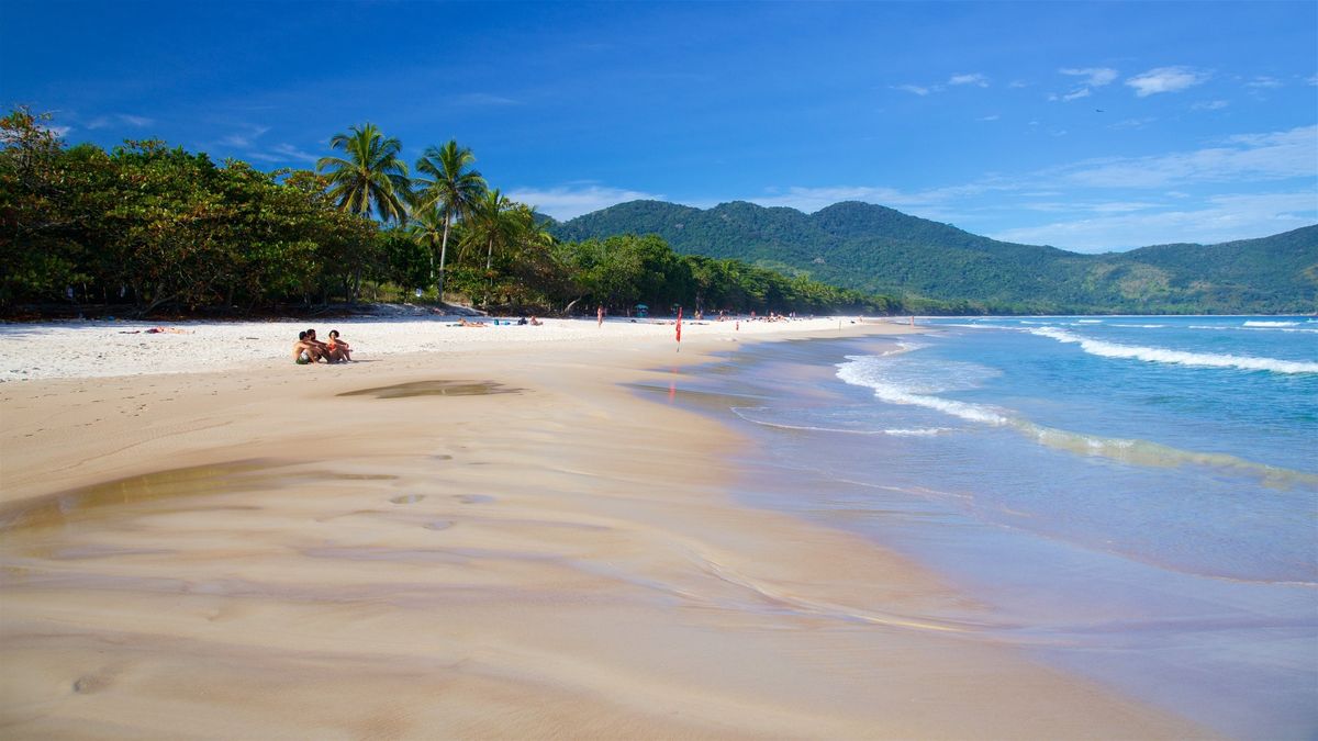 La playa de Lopes Mendes en Isla Grande. Imagen: Expedia La playa de Lopes Mendes en Isla Grande. Imagen: Expedia