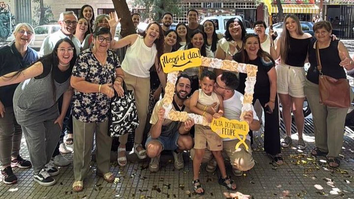 Familia, amigos y una felicidad indescriptible este lunes en el Fleming. Familia, amigos y una felicidad indescriptible este lunes en el Fleming.