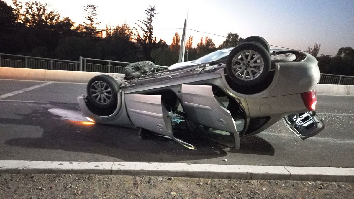 En el momento de hacerle un test de alcoholemia el joven registro un índice del 1.89.