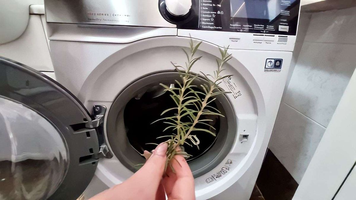 Colocar una ramita de romero en el lavarropas: por qué recomiendan hacerlo y para qué sirve Colocar una ramita de romero en el lavarropas: por qué recomiendan hacerlo y para qué sirve