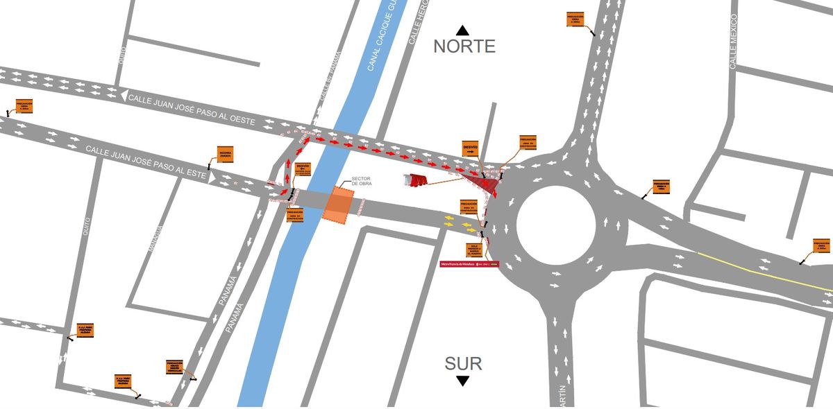 Dentro de 20 días iniciarían las obras en el sector norte, y se aplicarán sus respectivos cortes y desvíos de tránsito. Dentro de 20 días iniciarían las obras en el sector norte, y se aplicarán sus respectivos cortes y desvíos de tránsito.