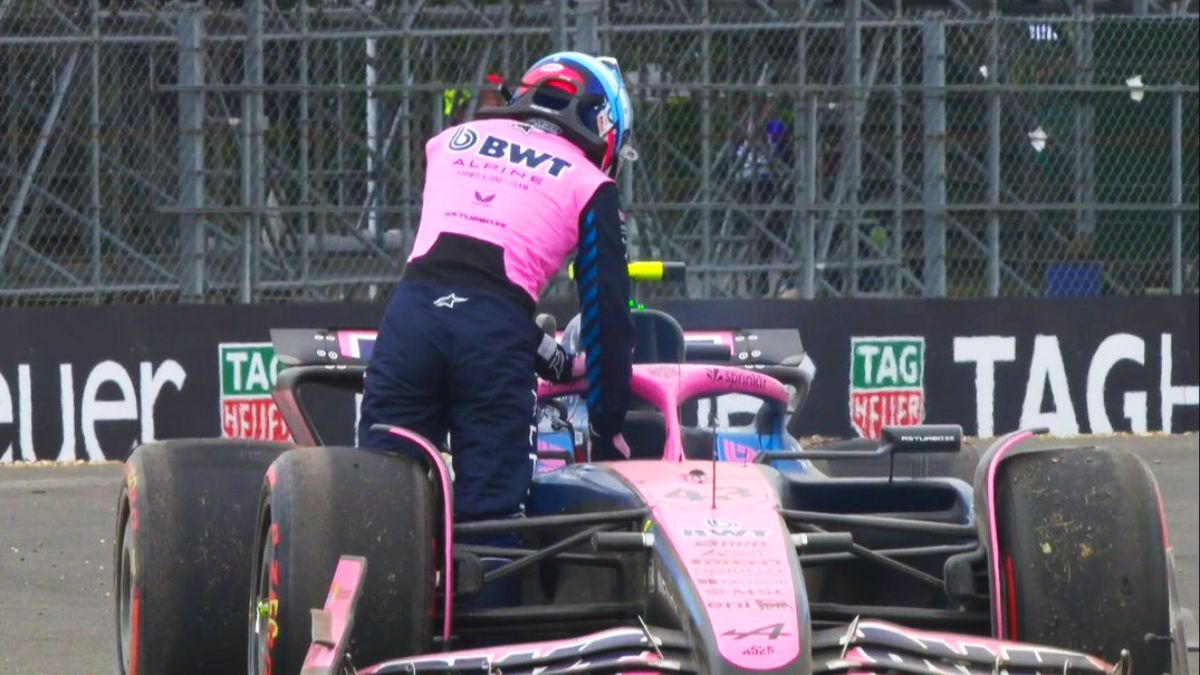 La inicipiente lluvia que comenzó a caer en Silverstone le jugó una mala pasada a Franco Colapinto
