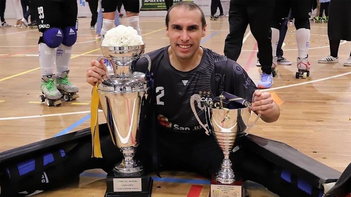 El mendocino Valentín Grimalt renunció a la Selección argentina de hockey sobre patines y dio sus razones