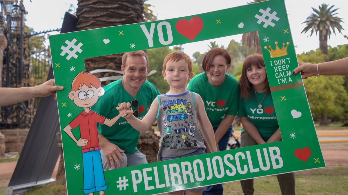 Los pelirrojos mendocinos recibieron a sus compañeros del club de otras provincias.
