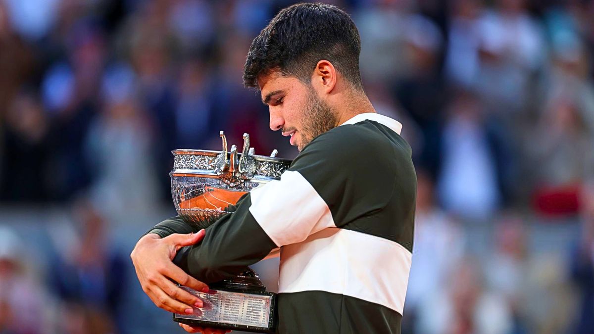 Alcaraz retuvo la Copa de los Mosqueteros.