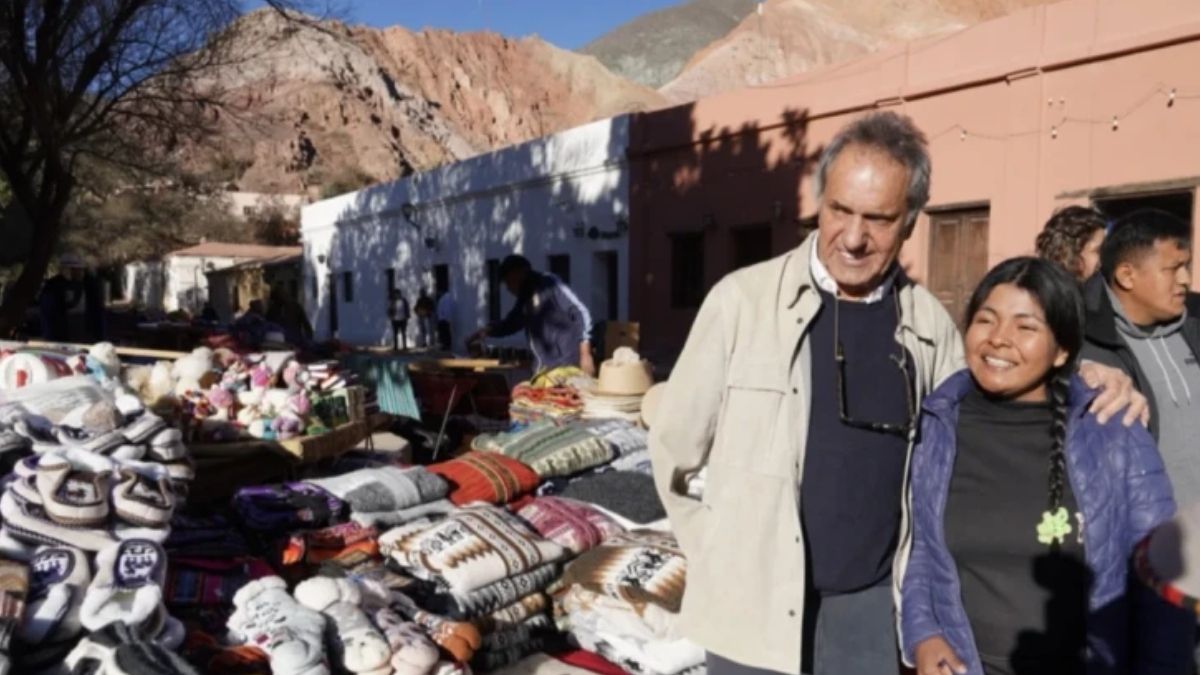 Daniel Scioli en Purmamarca. (Foto: argentina.gob.ar) Daniel Scioli en Purmamarca. (Foto: argentina.gob.ar)