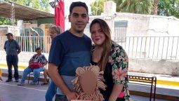 La joven pareja que murió ahogada en Maipú.